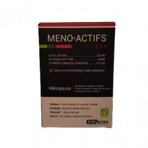 Menoactifs Bio Gélules Boîte de 30 Gélules