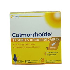 Calmorrhoïde Gel 10 monodoses de 5ml