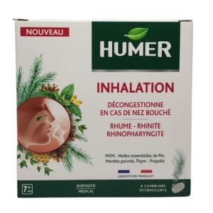 Humer Inhalation Comprimés Effervescents Boîte de 8