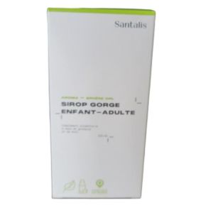 Santalis Sirop Gorge Enfant-Adulte Flacon 125 ml