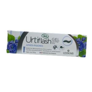 Urtiflash Lehning Gel Après Piqûres Bio Tube 50g