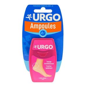 Urgo Ampoule Pansement Traitant Talon Boite de 5