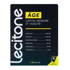 Lecitone Age Boite de 30 gélules