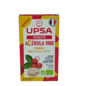 Upsa Acérola 1000 Bio Comprimé Boîte de 30