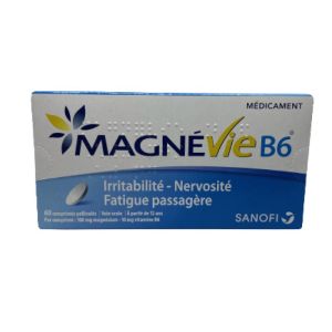 Magnevie B6 100mg/10mg Cpr Pell Plaq/60