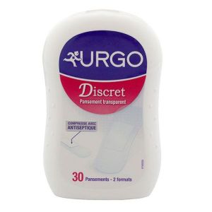 Urgo Discret Boite de 30 pansements transparents