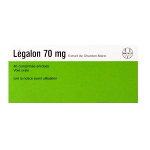 Legalon 70mg Boite de 40 comprimés