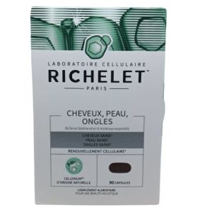 Richelet Cheveux Peau Ongles Comprimés Boite de 90