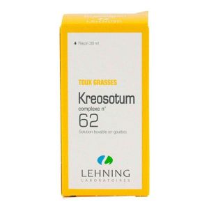 Kreosotum L62 flacon de 30 ML