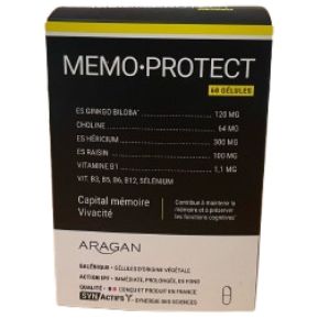 Synactifs Memoprotect Gélules Boite de 60