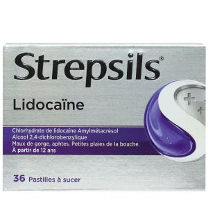 Strepsils Lidocaïn Past Plq/36