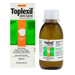 Toplexil Sirop Sans Sucre édulcoré 150ml