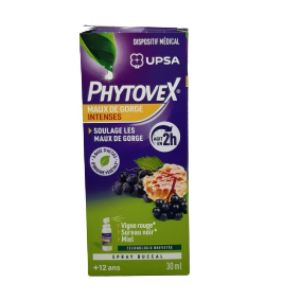 Phytovex Spray Buccal Maux Gorge Intenses Spray 30ml