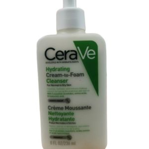 Cerave Crème Moussante Nettoyante Hydratante  Flacon Pompe/236ml