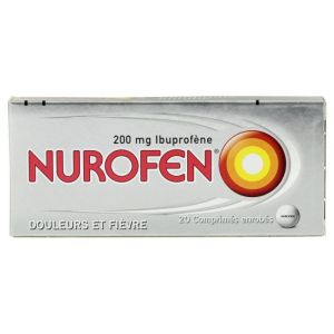 Nurofen 200mg boite de 20 comprimés