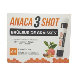 Anaca3 Shot Bruleur De Graisses Boisson 14 flacons