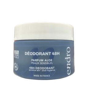 Endro Déodorant Baume Aloé Pot 50 g