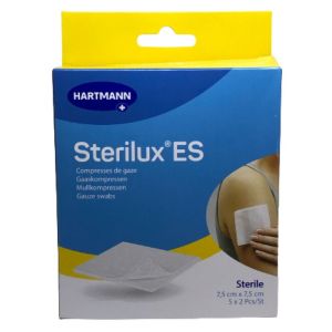 Sterilux Compresses 7,5x7,5 Boîte de 10