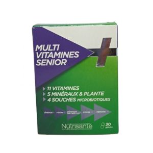 Nutrisanté Multivitamines Sénior 30 Gélules