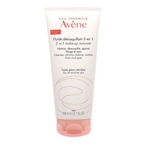 Avene Fluide Démaquillant 3 En 1   200ml