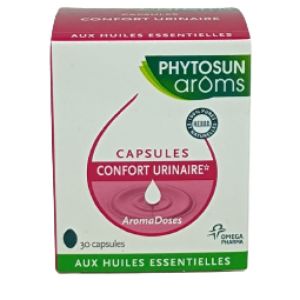 Phytosun Aroms Aromadoses Capsules Molles Confort Urinaire X 30