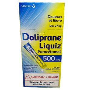 DolipraneLiquiz 500 mg