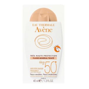 Solaire Fluide Minéral  teinté  SPF 50+ 40ml