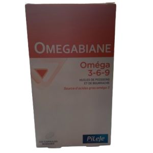 Omegabiane Oméga 3-6-9 Capsules Boite de 100