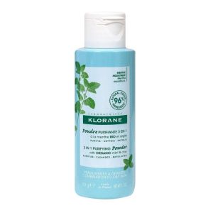 Klorane Visage Pdr Nettoy Menthe Aqua Bio 50g