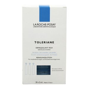 Toleriane La R P Sol Démaq Yeux 30unid/5ml