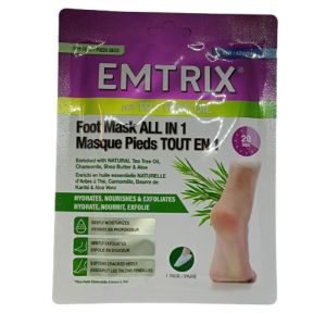 Emtrix Plus Tea tree oil Masque Pieds Tout En 1 Paire