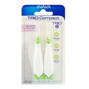 Brossettes Inava Trio Compact  Espace Très Large 2 unités