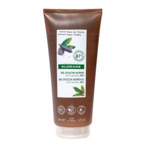 Klorane Soins Corps Gel Douche Fève Tonka 200ml