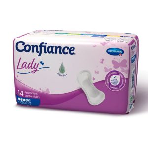 Lady Protection anatomique 4 gouttes paquet de  14