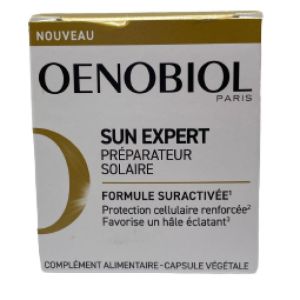 Oenobiol Sun Expert Capsules Préparateur Solaire Pot de 30