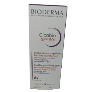 Cicabio Spf50+ Crème Réparatrice Apaisante Tube 30ml