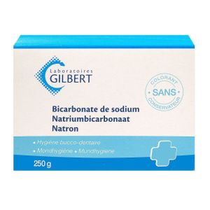 Bicarbonate Sodium Gilbert Pdr B/250g