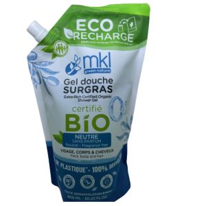 Mkl Gel Douche Bio Neutre Eco-recharge 900ml