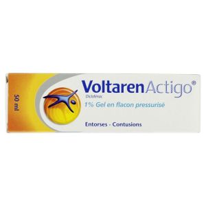 Voltarenactigo 1% Gel Flacon Pressurisé 50ml