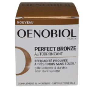 Oenobiol Perfect Bronze Capsules Autobronzantes Pot de 30