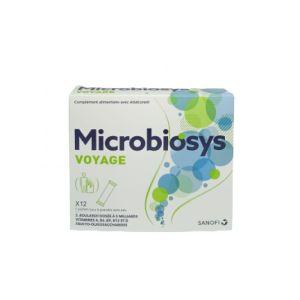 Microbiosys Voyage Poudre Orodispersible 12 sticks