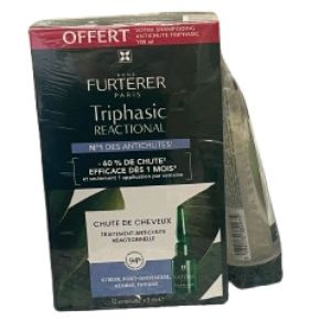 Furterer Triphasic Reaction Sérum 12ampoules /5ml+shampoing