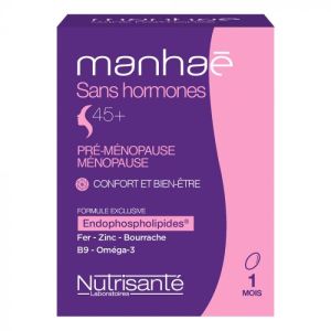 Manhaé Ménopause Sans hormone  Boite de 30 capsule (1 mois)