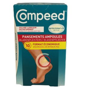 Compeed Ampoules - Moyen Format - Boite De 10