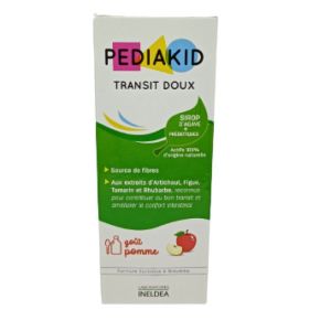 Pediakid Transit Doux Sirop Pomme Flacon 125ml