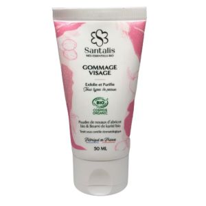 Santalis Gel Gommage Visage Bio Tube 50ml