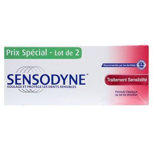 Sensodyne Pâte Dentifrice Classic Lot de 2 tubes 75ml