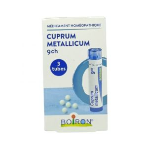 Cuprum Metallicum 9 CH boite de  3 tubes