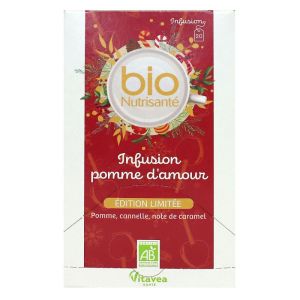 Nutrisante Infus Bio Tis Pomme Amour 20sach