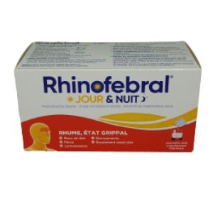 Rhinofebral Jour Et Nuit Poudre Pour Solution Buvable En Sachet Boite De 12